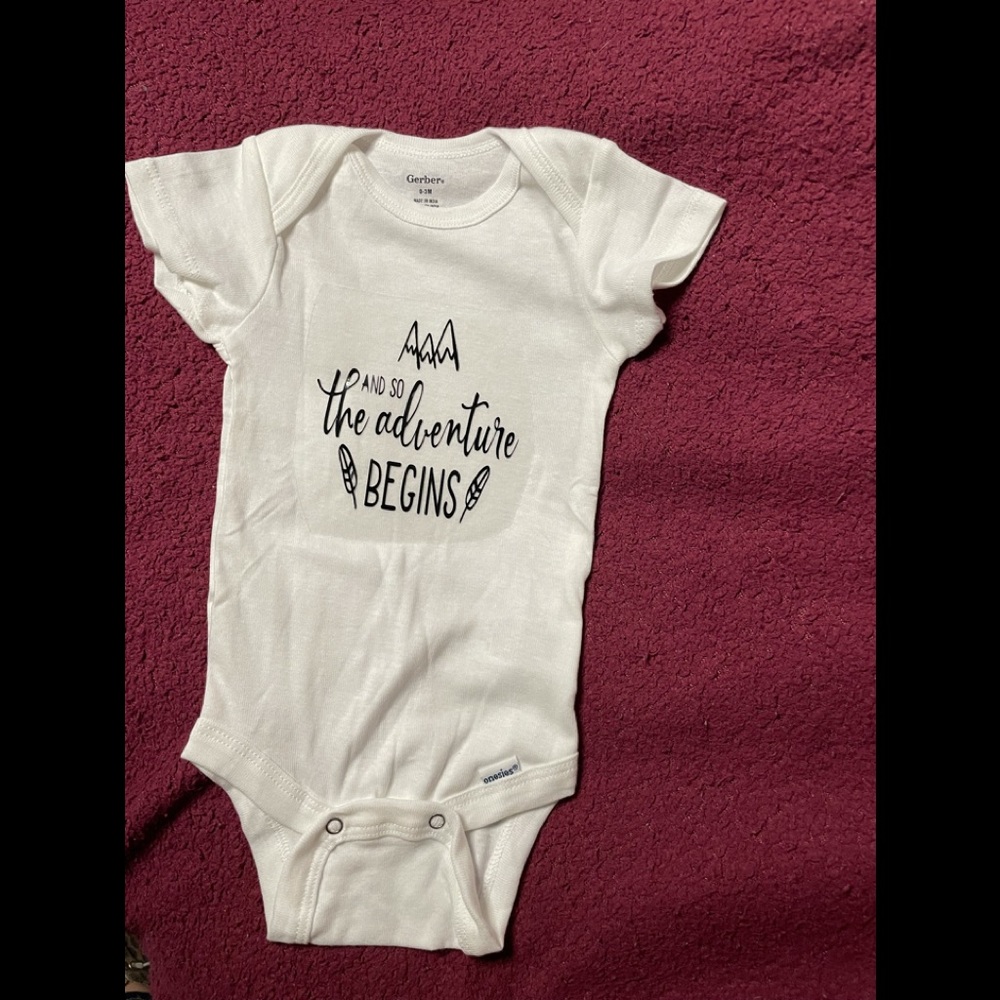 Adventure onesie NWOT